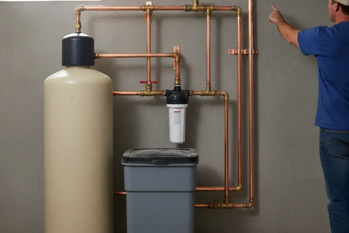 Whole-house water treatment system installed in Hemet